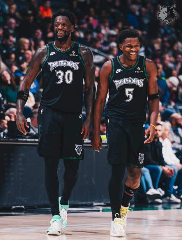 stake.com-爱德华兹41+6+2+5，兰德尔两双触底反弹，森林狼逆转灰熊夺4连胜